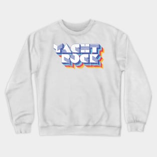 Psychedelic Fade Yacht Rock Party Boat Drinking print Crewneck Sweatshirt